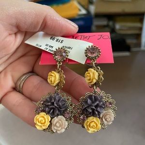 Betsey Johnson earrings NWT
